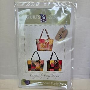 NIP Quilts Illustrated Charm Party Tote by Penny Sturges ps016 Quilted Bag